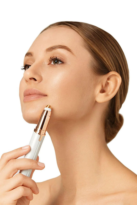 Depiladora facial de precisión indolora